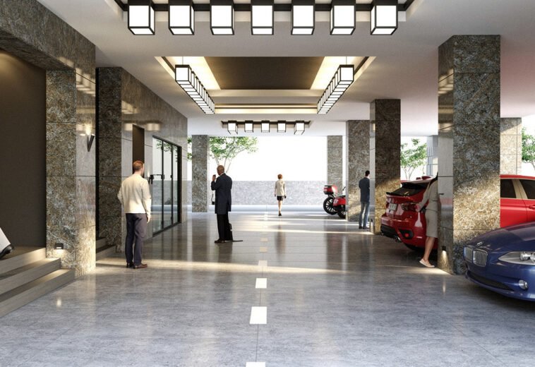 Common space Design at Gulshan 2 Parking