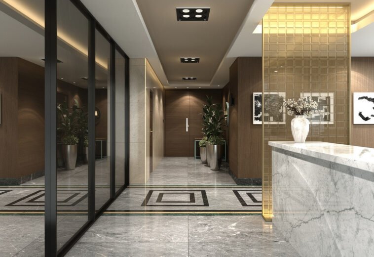 Common space Design at Gulshan 2 Reception Area