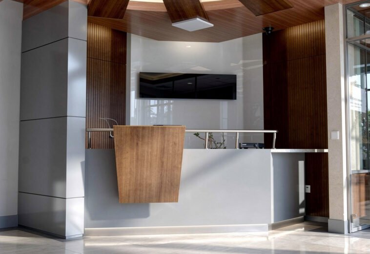 Office at Gulshan-2  Reception Table