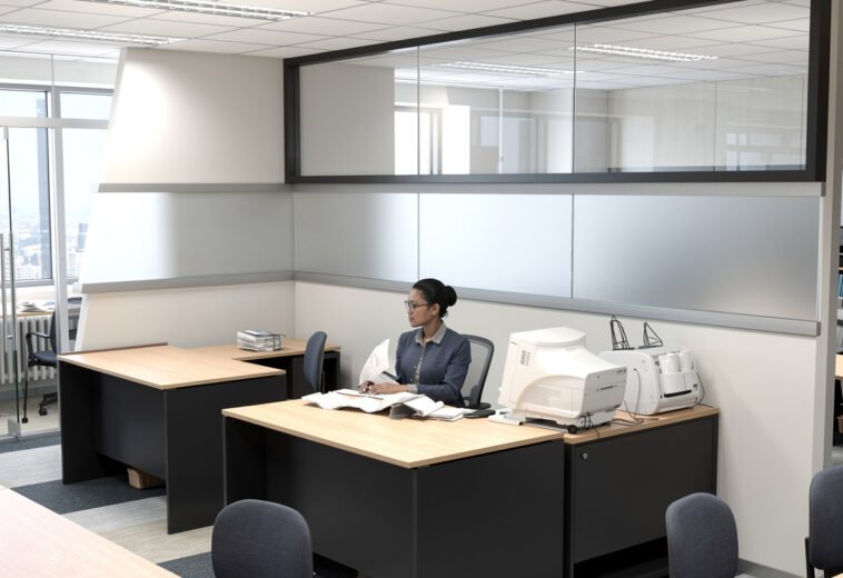 Office Interior at Panthapath Workstation