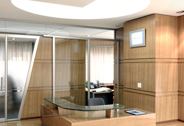 Office Interior at Panthapath Reception Loby