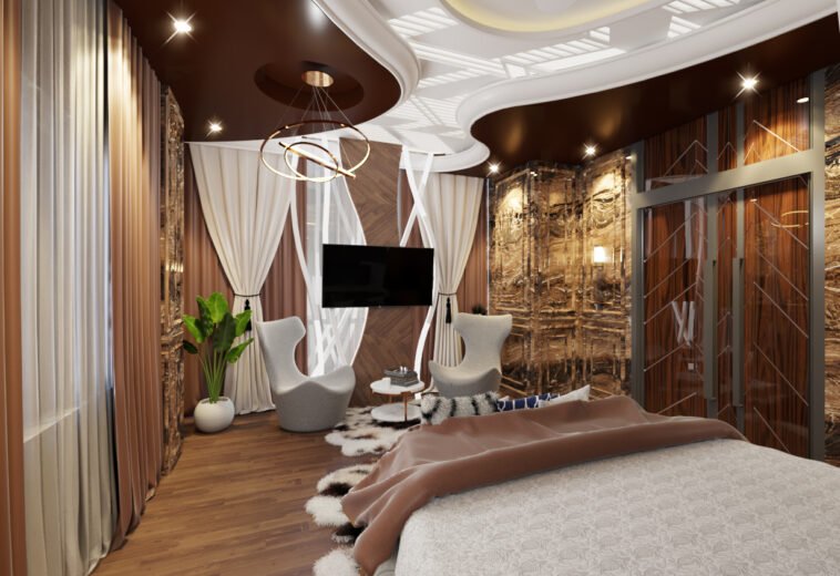 Residence at Dhanmondi Masterbedroom