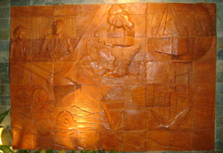 Office at Gulshan-2 Mural